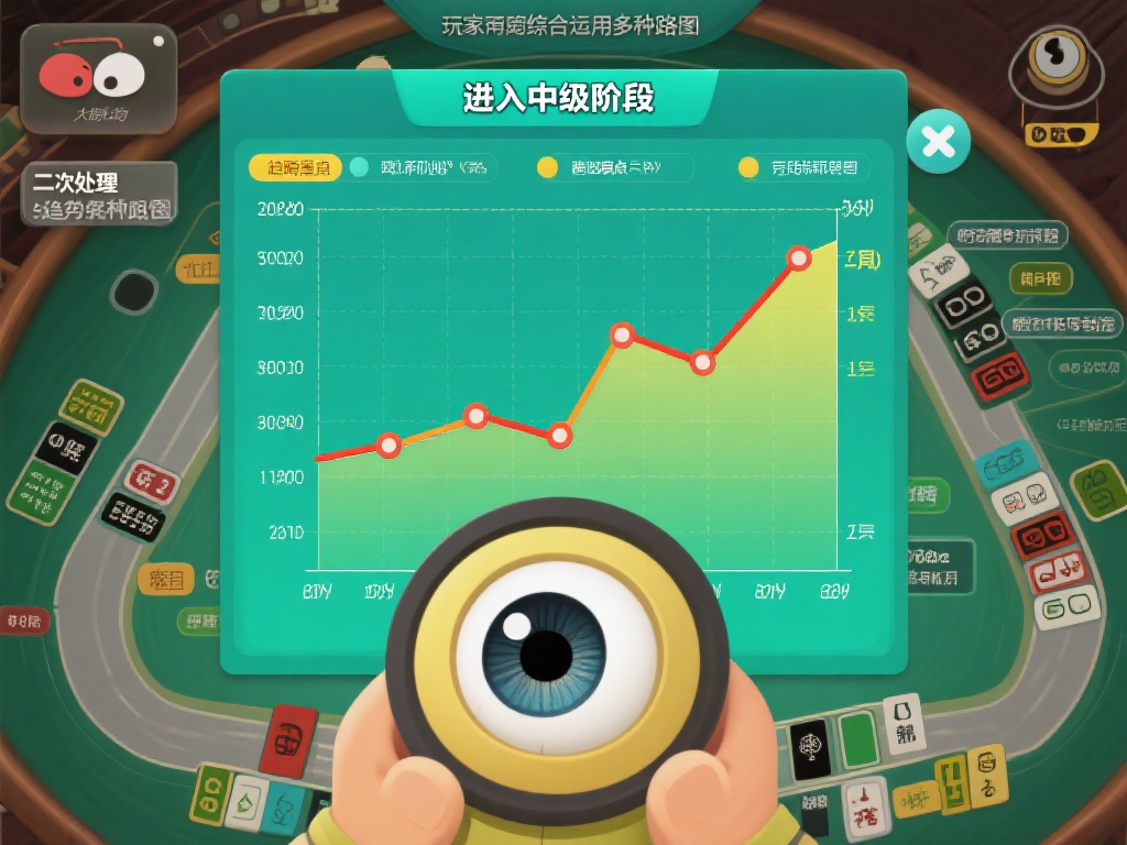 进入中级阶段，玩家需要综合运用多种路图。大眼仔通常