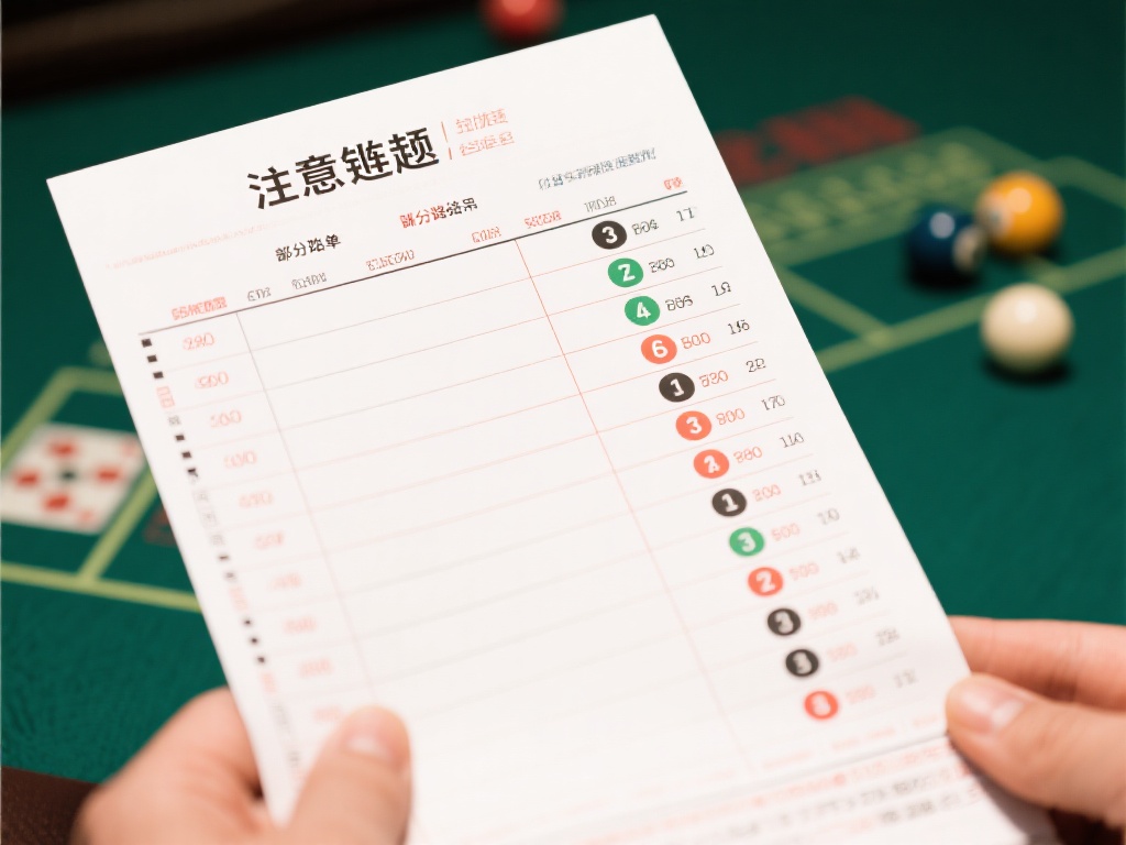 注意连胜或跳跃性结果
部分路单能够反映连续出现某