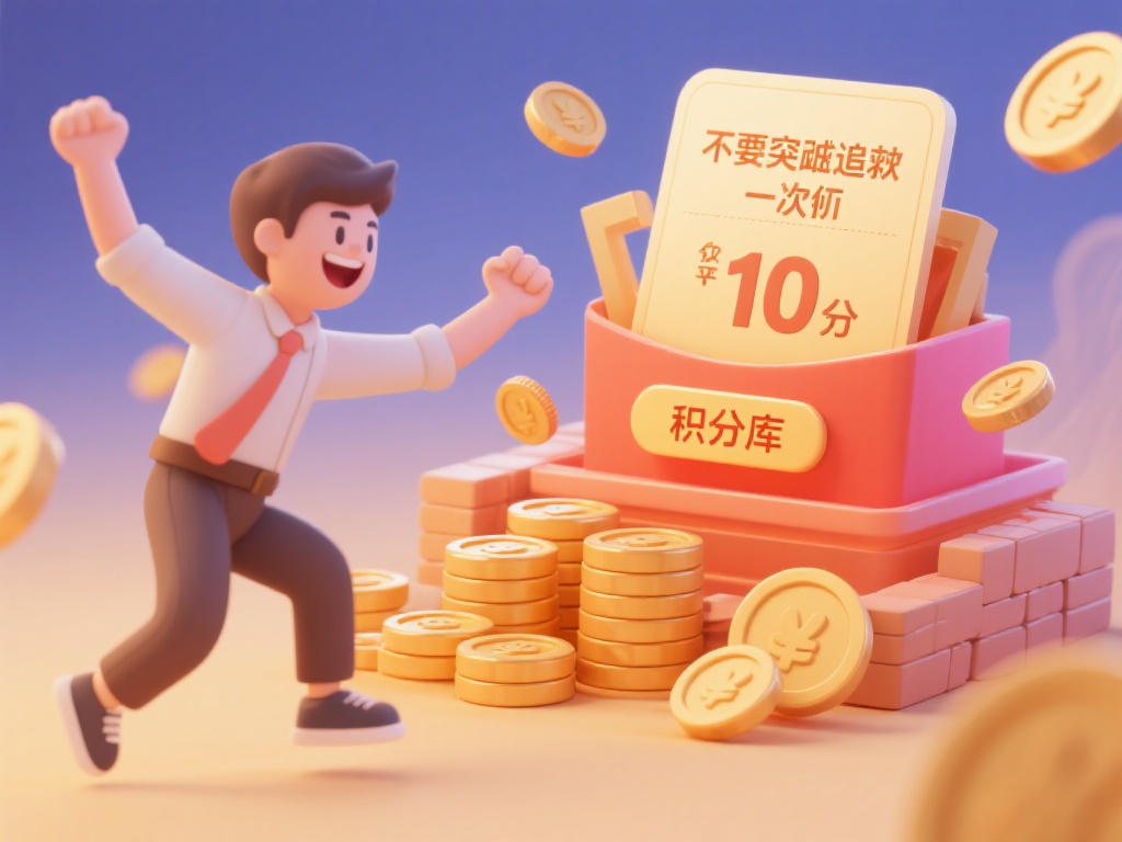 不要盲目追求一次性的大额奖励，平时的积累同样重要。