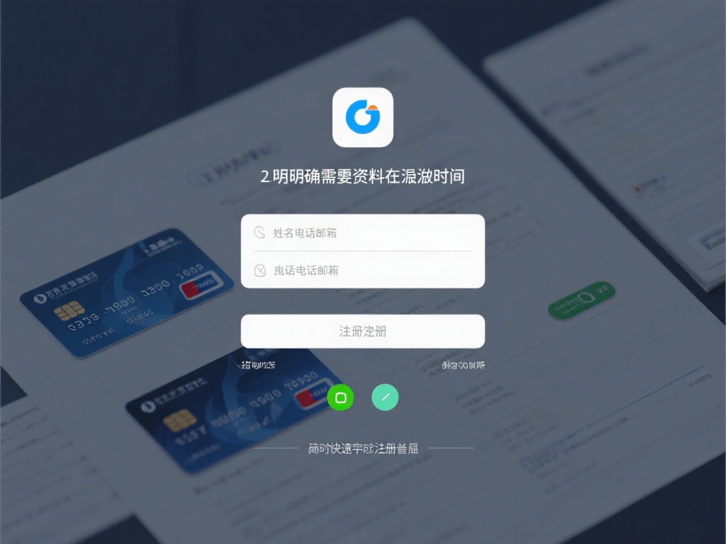 2.明确所需资料，避免浪费时间
注册大多需要提供