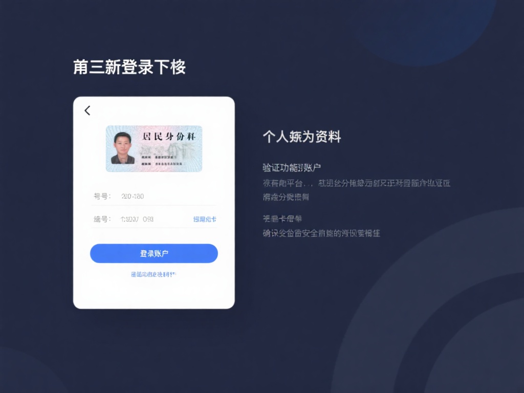 首次登录并完善个人资料
验证成功后就可以登录账户