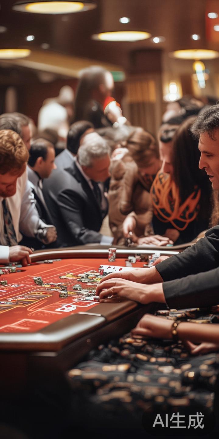 百家乐是一种基于运气和策略的赌场游戏，主要包括庄家