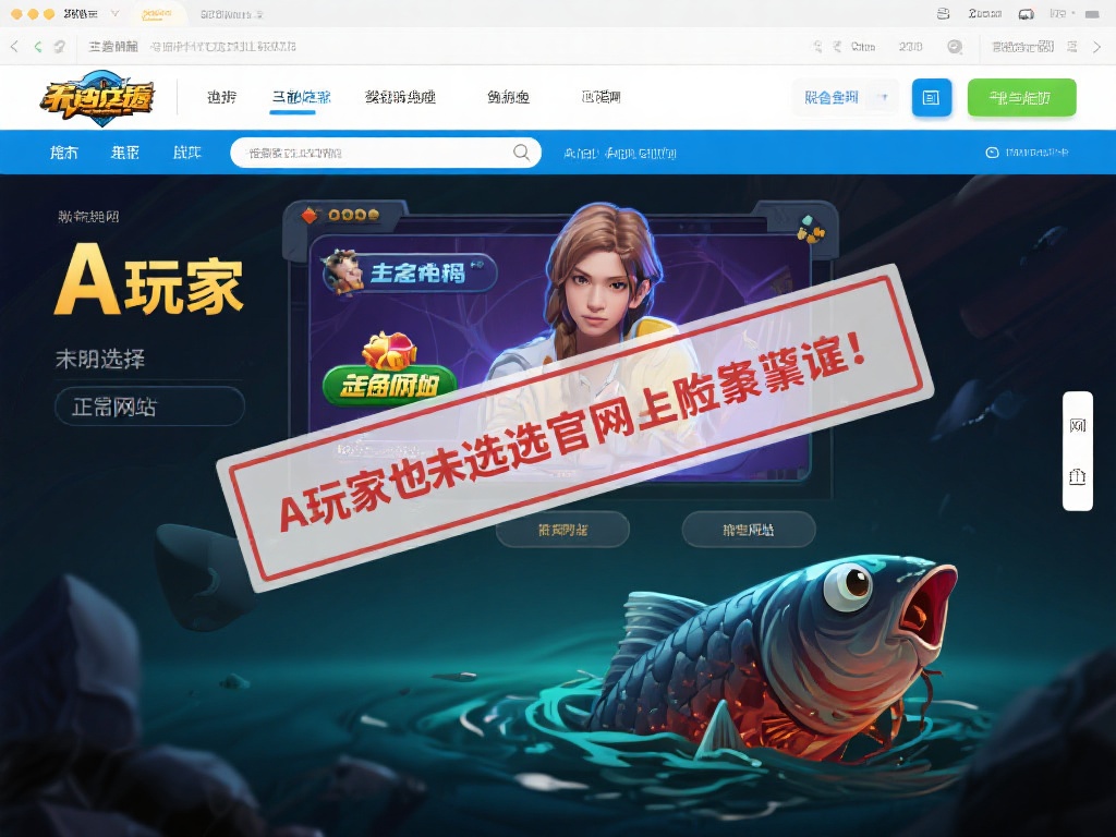 例如，在某些情况下，像A玩家因为未选择正规网站而落