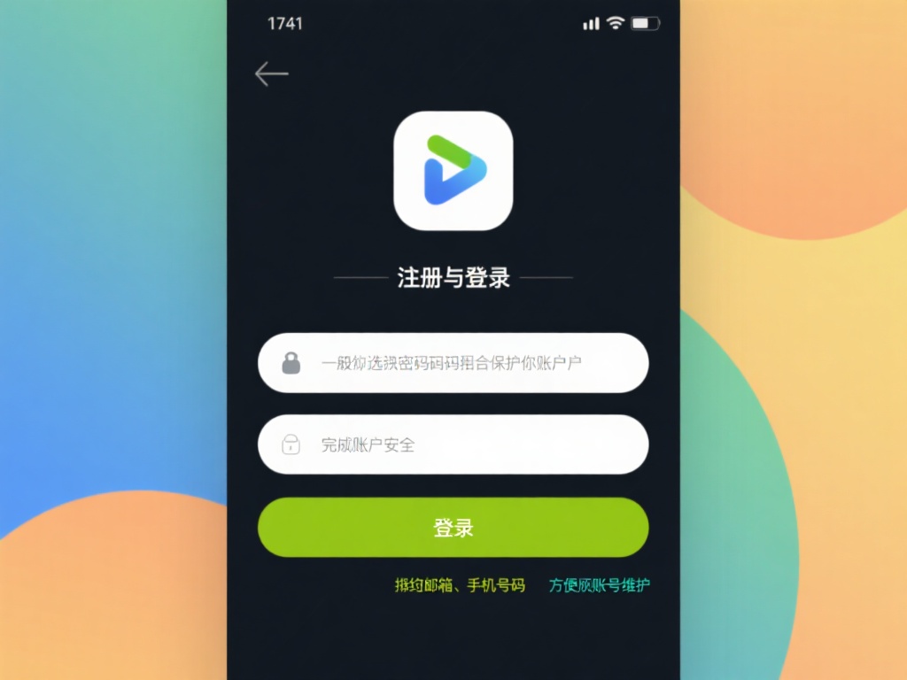 注册与登录
下载并安装完成后，请按照指引进行注册