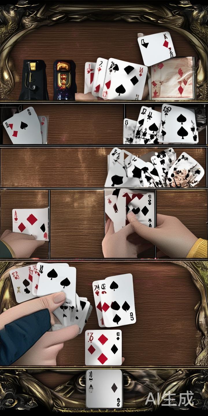 每张牌的点数计算如下：A为1点，2到9按牌面数字计