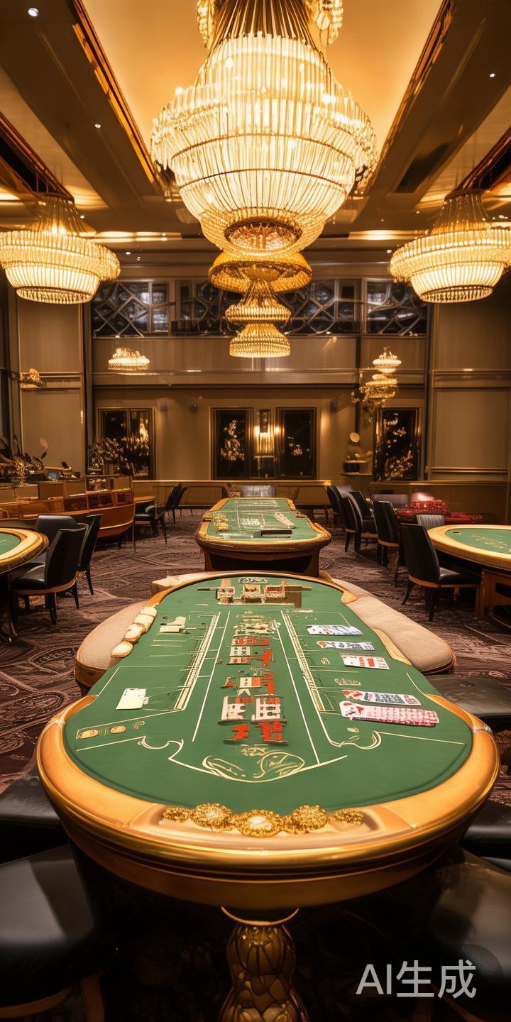 在上世纪初，百家乐逐渐进入赌场，成为豪华赌场中不可